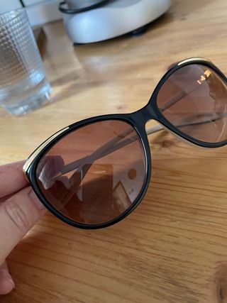 Occhiali da sole Ralph Lauren neri e oro