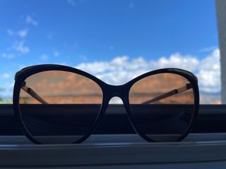 Occhiali da sole Ralph Lauren neri e oro