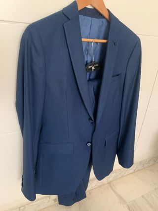 Traje azul eléctrico JOVEN
