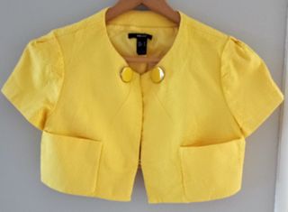 Bolero Mango amarilla - Talla M