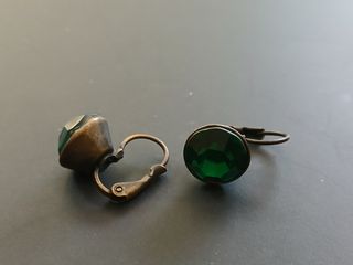 Pendientes vintage | Color verde