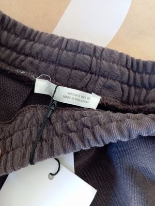 Minifalda marrón Zara