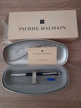 Bolígrafo Pierre Balmain a estrenar en estuche 