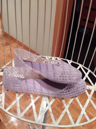 Bailarinas lilas Zara -talla 39