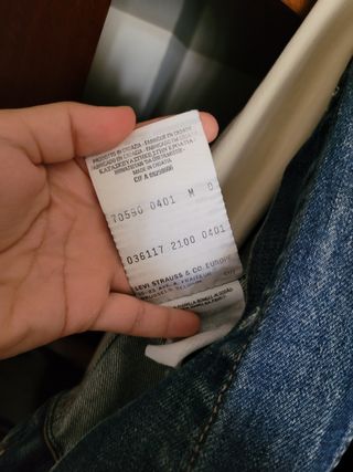 Chaqueta vaquera mujer Levi's 70590 - talla M