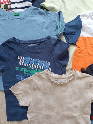 Lote 8 Camisetas Niño