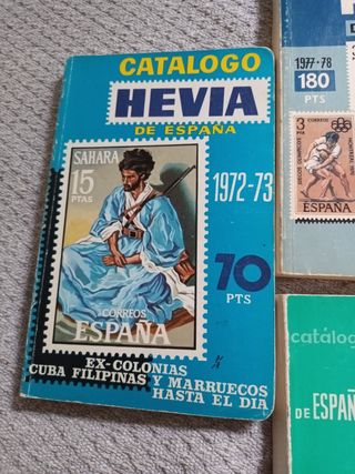 Catálogos sellos España (Hevia & Edifil)