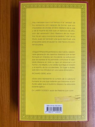 El libro tibetano de la vida y de la muerte (Sp...