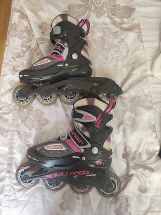 Patines de niña ajustables talla S 30 -33