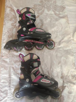 Patines de niña ajustables talla S 30 -33