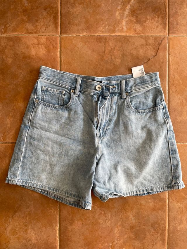 Shorts Uniqlo | Azul claro