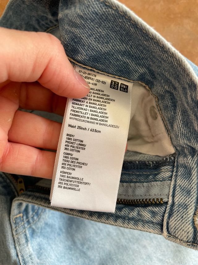 Shorts Uniqlo | Azul claro