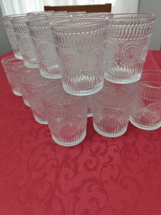 Set servizio di bicchieri in vetro Pezzi 24 