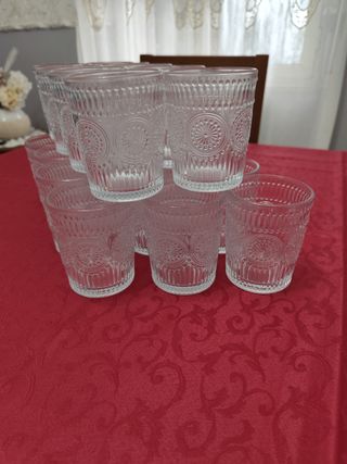 Set servizio di bicchieri in vetro Pezzi 24 