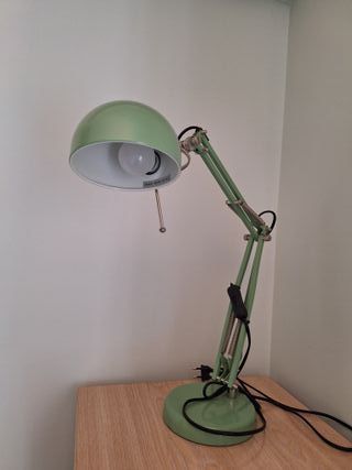 Lampara escritorio vintage metalica