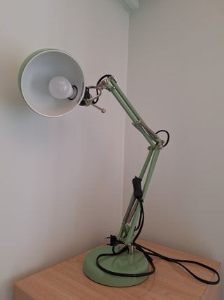 Lampara escritorio vintage metalica