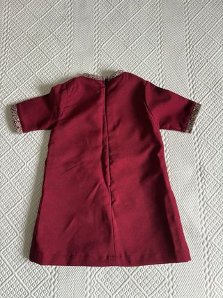 Traje medieval bebé granate - 1 ańo