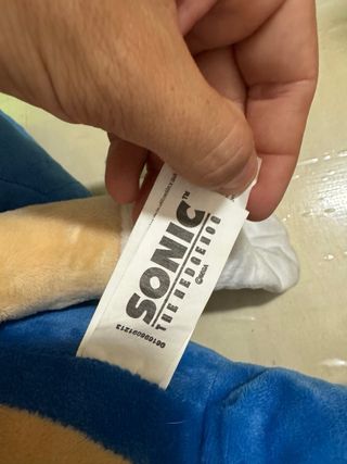 Peluche Sonic Gigante