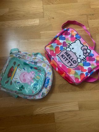 Mochila Hello Kitty & Peppa Pig