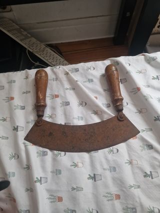 Cuchilla antigua de cortar