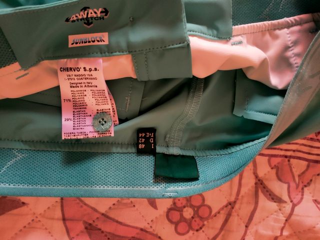 Pantaloni Chervo nuovi di zecca - Verde