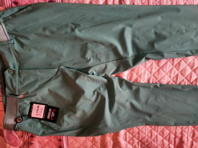 Pantaloni Chervo nuovi di zecca - Verde