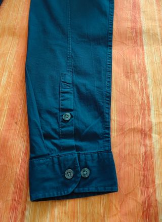 Camisa Tommy Jeans Slim Fit XL azul marino