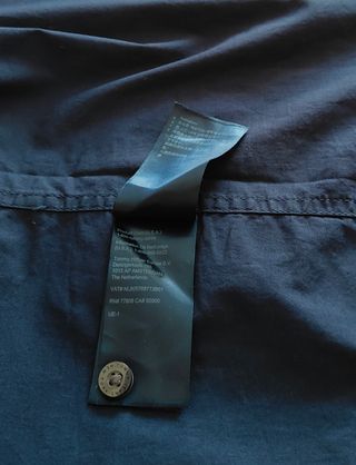 Camisa Tommy Jeans Slim Fit XL azul marino