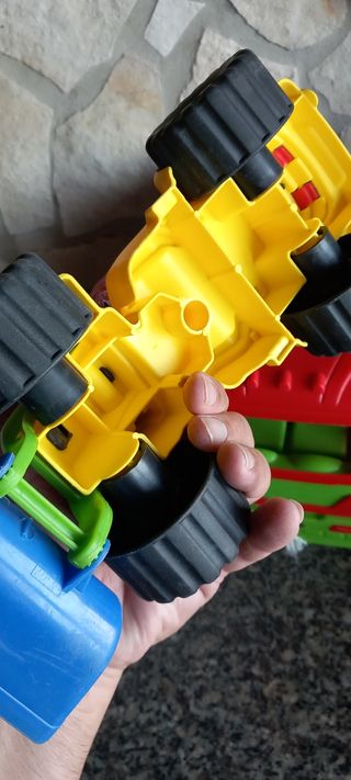 Giochi camion e bulldozer bimbi