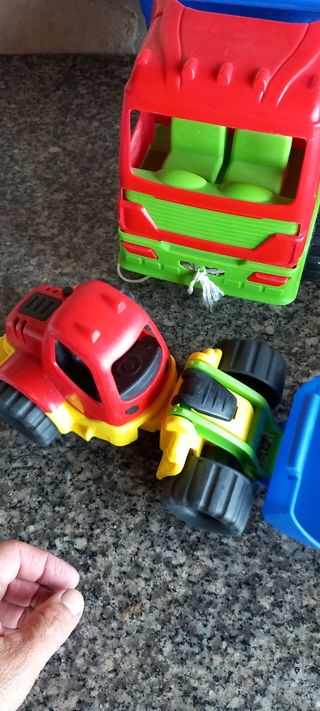 Giochi camion e bulldozer bimbi