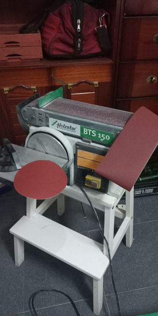 Lijadora Holzstar BTS 150 - Banda y Disco
