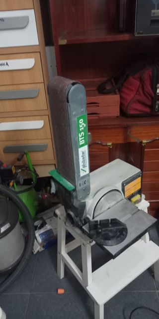 Lijadora Holzstar BTS 150 - Banda y Disco