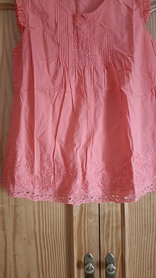 Blusa Alía (Corte Inglés) premamá talla 42