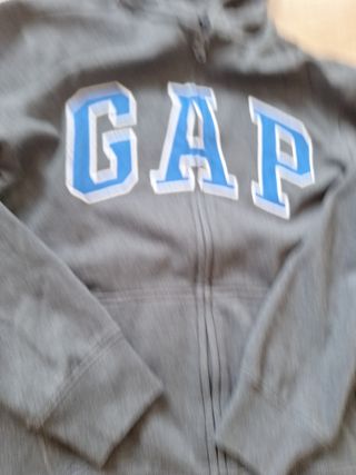 Sudadera T.XL Kids GAP con capucha - Gris azúl