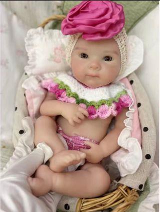 Muñeca bebé reborn de silicona