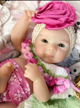 Muñeca bebé reborn de silicona