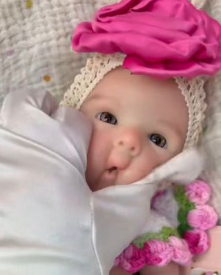 Muñeca bebé reborn de silicona