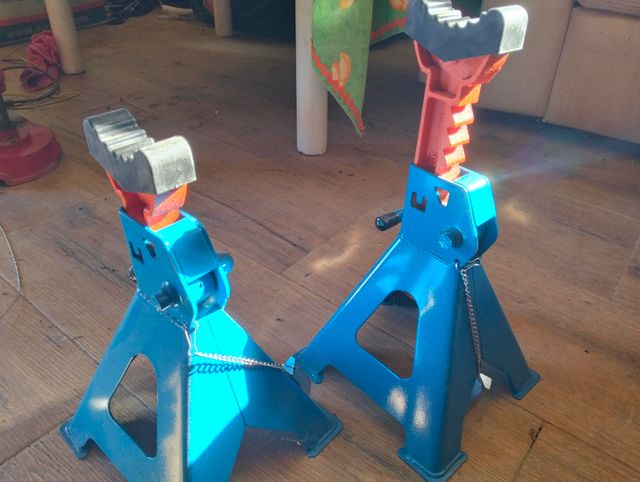 2 Borriquetas coche - azules