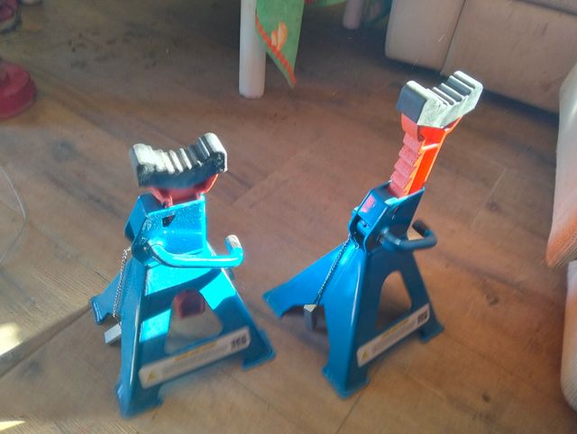 2 Borriquetas coche - azules