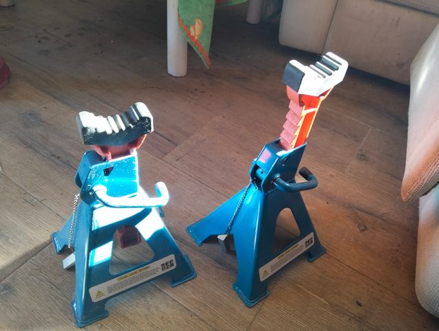 2 Borriquetas coche - azules