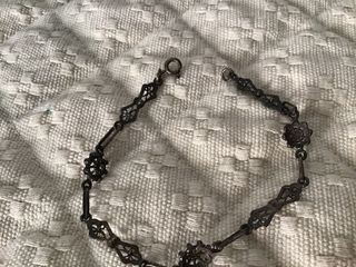 PRECIOSOS PENDIENTES Y PULSERA DE PLATA ANTIGUA