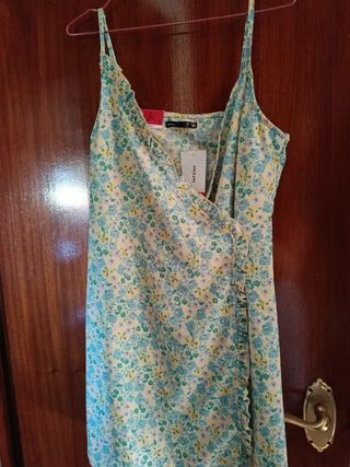 Vestido Lefties flores - L