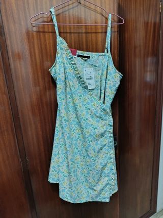 Vestido Lefties flores - L