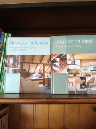 Varios libros de decoración 