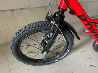 Bicicleta niño Decathlon 16" roja, en buen estado