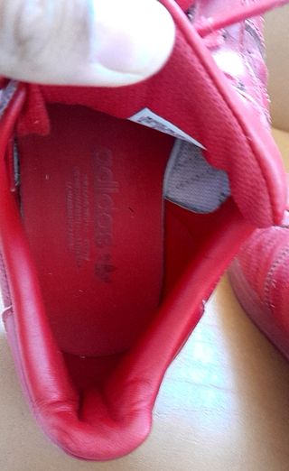 Adidas Superstar rojas