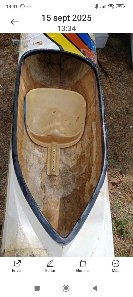 Piragua K1 - Kayak de Competición
