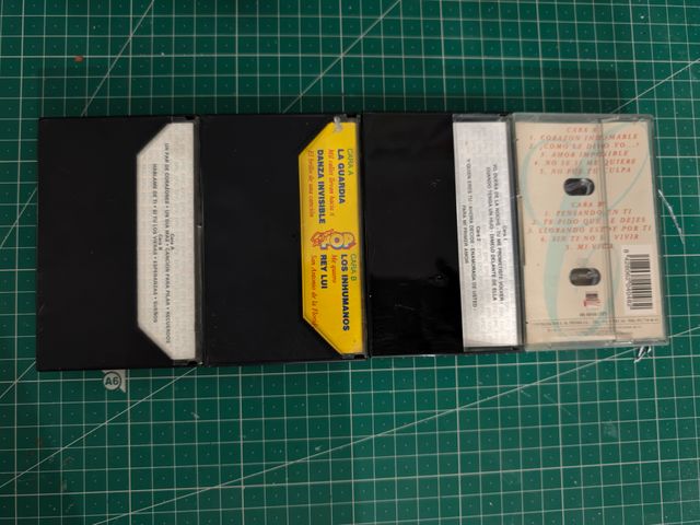 Pack de 4 Cassetes Históricas