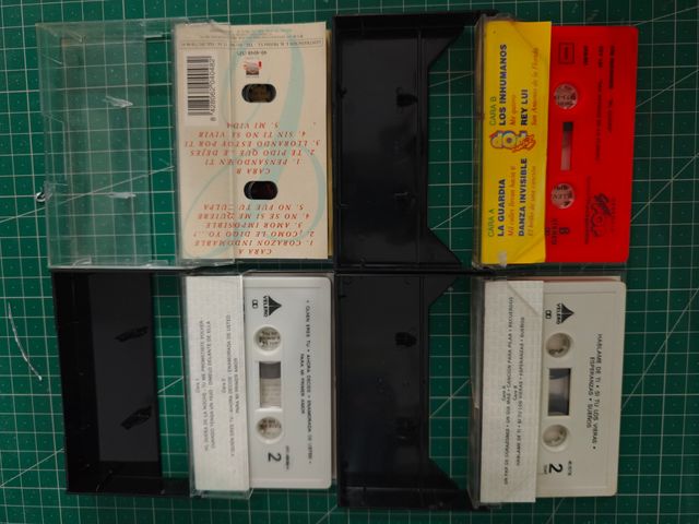 Pack de 4 Cassetes Históricas