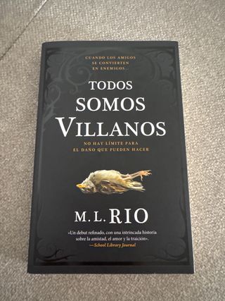 Todos somos villanos: El thriller literario que...